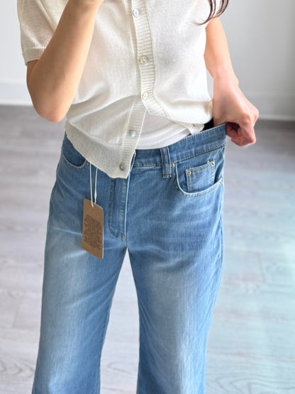 Flex Straight Denim - AdoreMeU