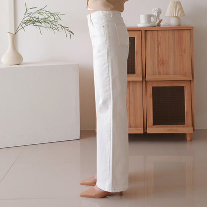 Stitch Ivory Pants