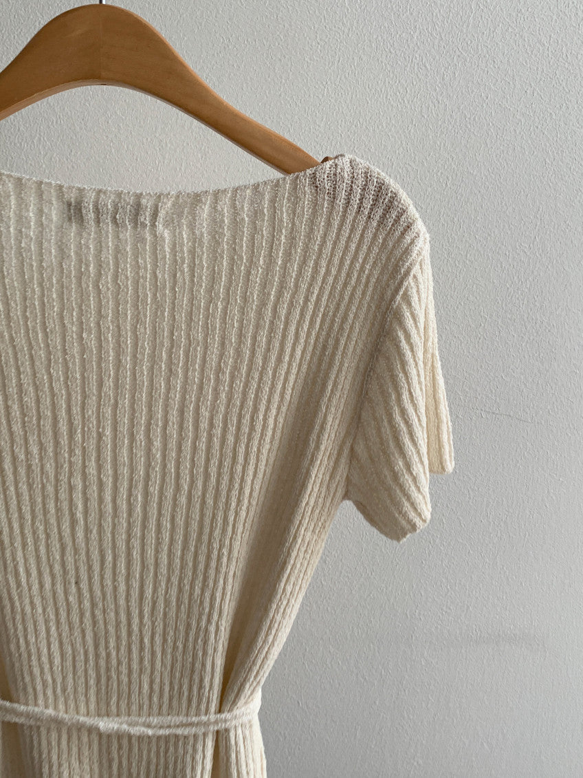 Boucle Short Sleeve Knit(~6/6)