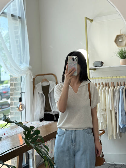 Sunny Collar Knit - AdoreMeU