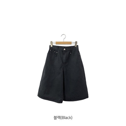 * Cotton Cationic Bermuda Shorts