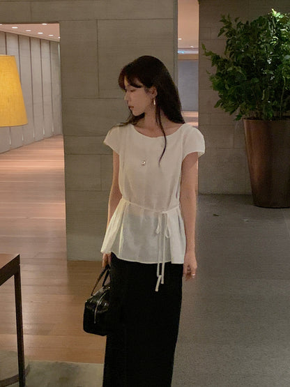 * Croa String Blouse