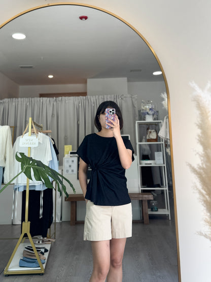 Twist Hem Tee - AdoreMeU