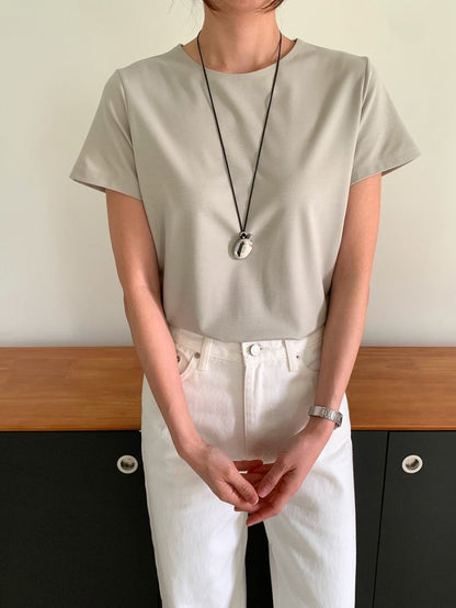 Silky Round Tee (~4/19)