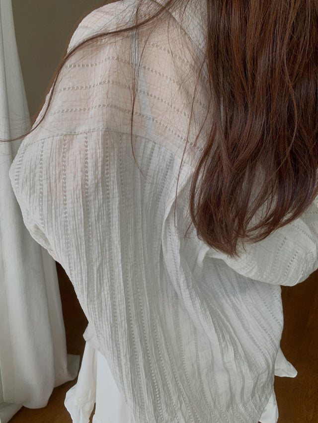 * Eyelet Lace Shirt