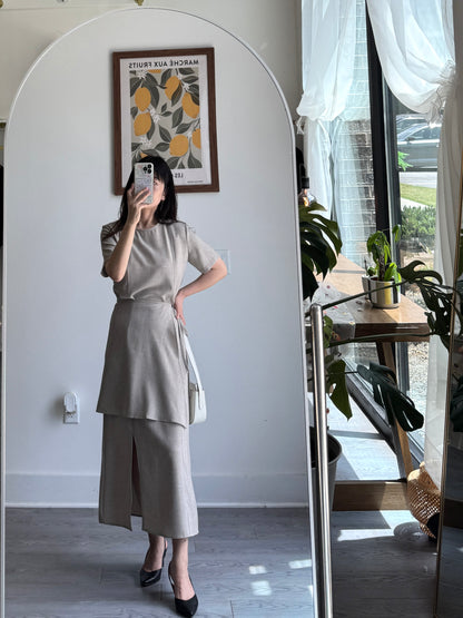 Apron Layered Dress - AdoreMeU