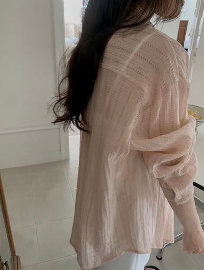 * Eyelet Lace Shirt