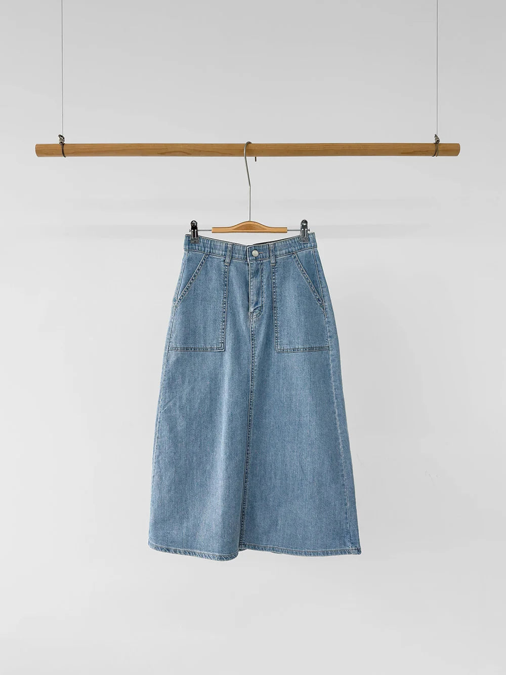 Front Pocket Denim Skirt(~7/6)