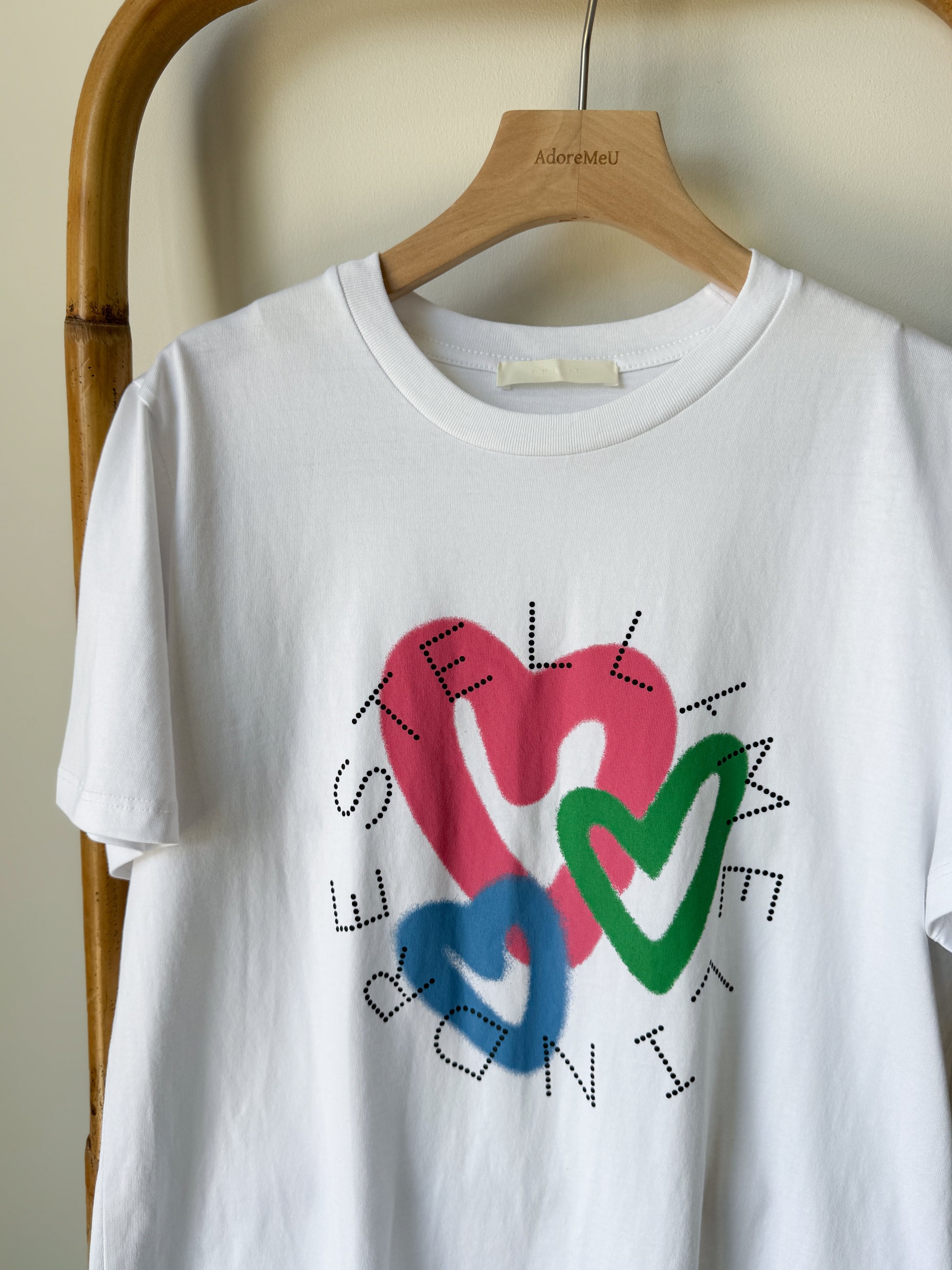 Three Hearts Tee - AdoreMeU