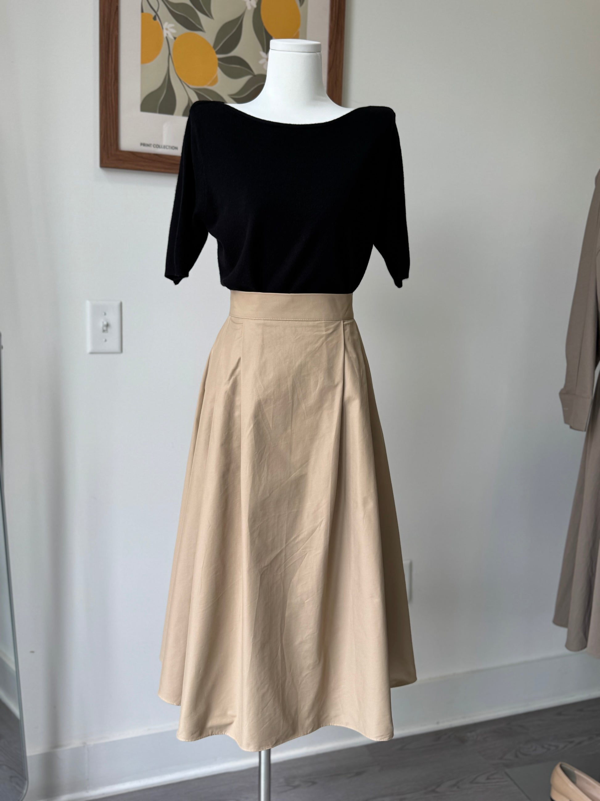 Terry Pintuck Banding Skirt(~9/30) - AdoreMeU