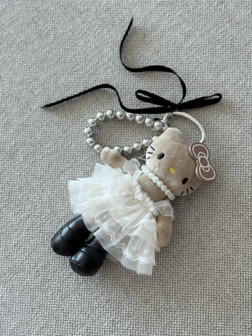 Catty Ballet Keyring