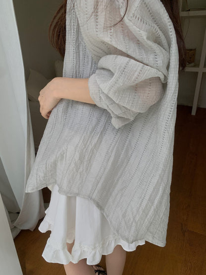 * Eyelet Lace Shirt