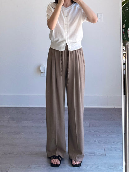Airy Draw Pants - AdoreMeU