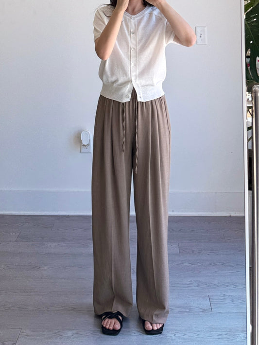 Airy Draw Pants - AdoreMeU