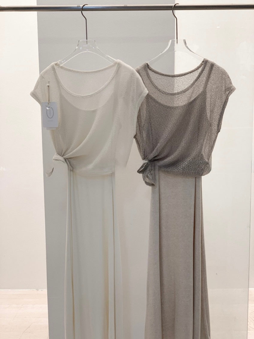 Soft Mesh Slip Dress Set (~7/24)