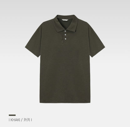 Collar  Muscle Short Sleeve