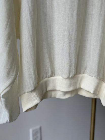 Airy Sheer Pullover Top(~9/8)