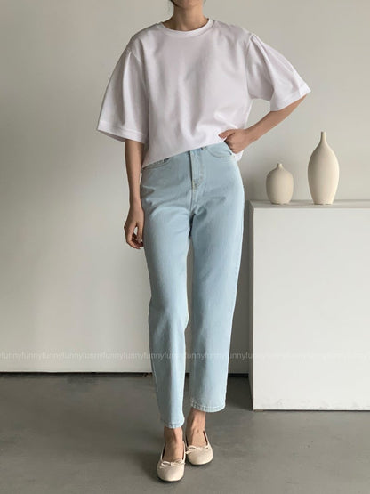 Puff Sleeve Round MTM - AdoreMeU