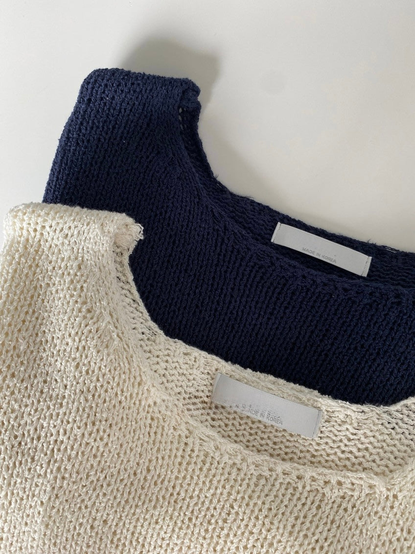 Sweet Boat Neck Knit (~9/5)