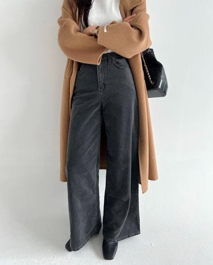 5518 Velvet Wide Bootscut Pants