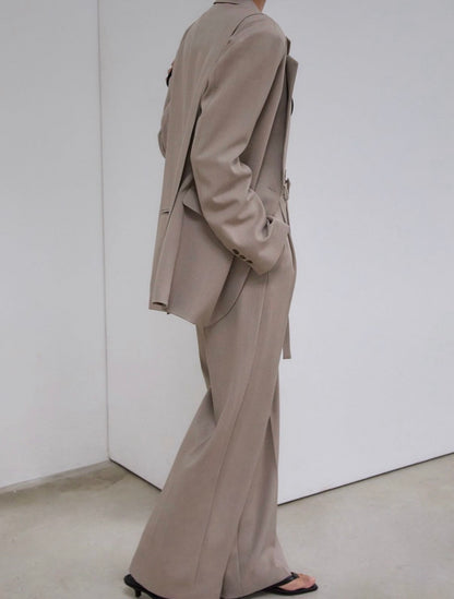 *  Maren Back-Slit Blazer