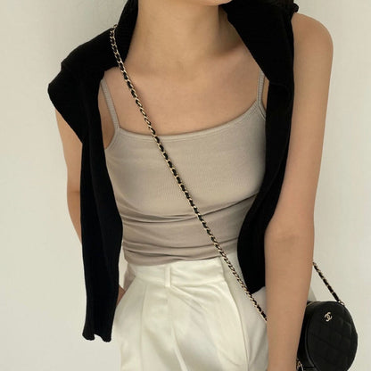* Ribbed Padded Camisole
