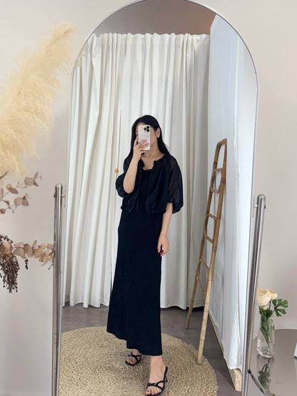 Organza Shirring Blouse
