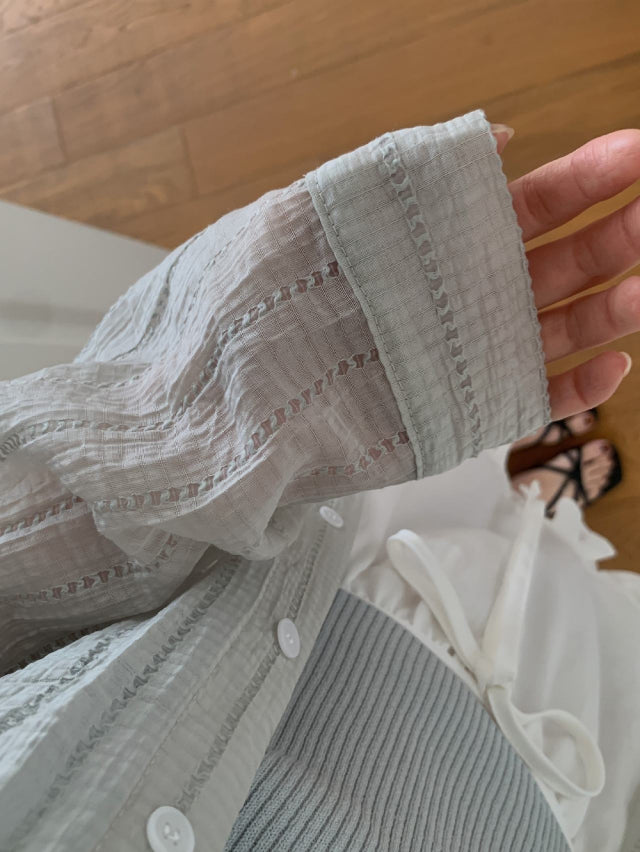 * Eyelet Lace Shirt