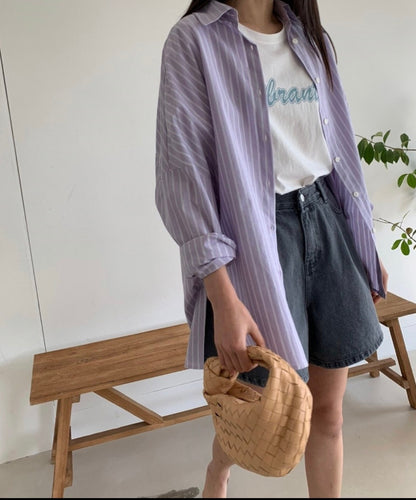 *Pastel Stripe Shirt