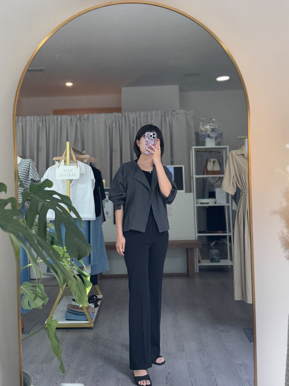 Summer Bootscut Banding Slacks - AdoreMeU