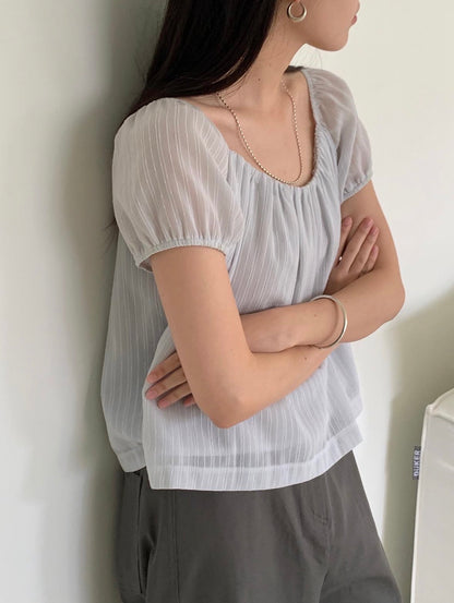 *Audrey Puff Blouse