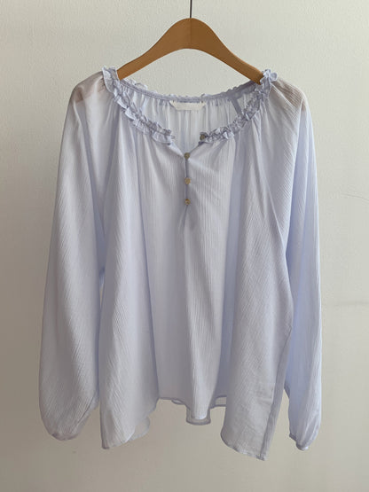 *Meu Frill Blouse