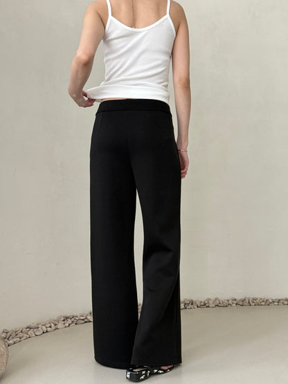 *Lulu Soft Wide Banding Pants