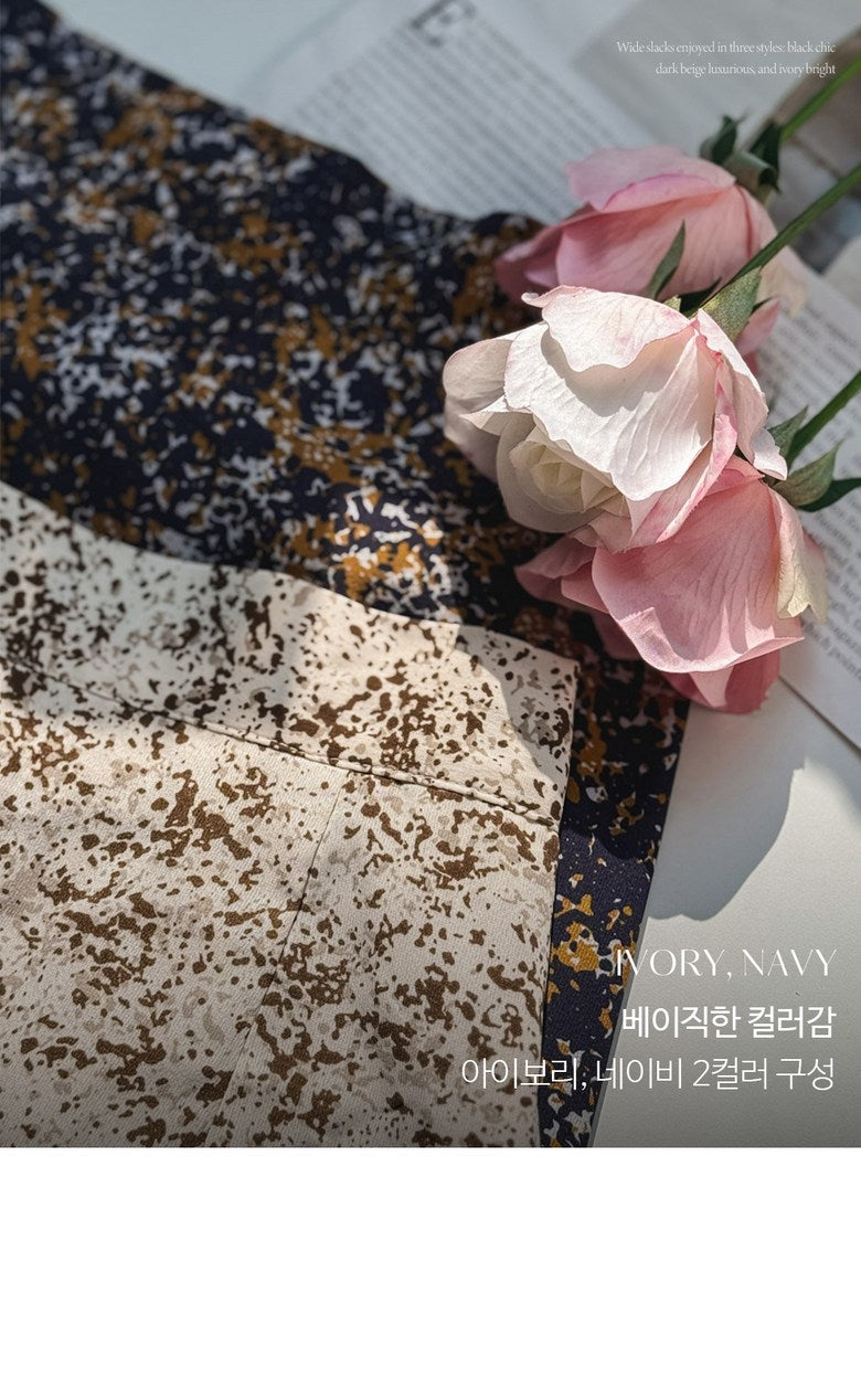 *Atreo Polka Dot Back-Banding Mermaid Skirt