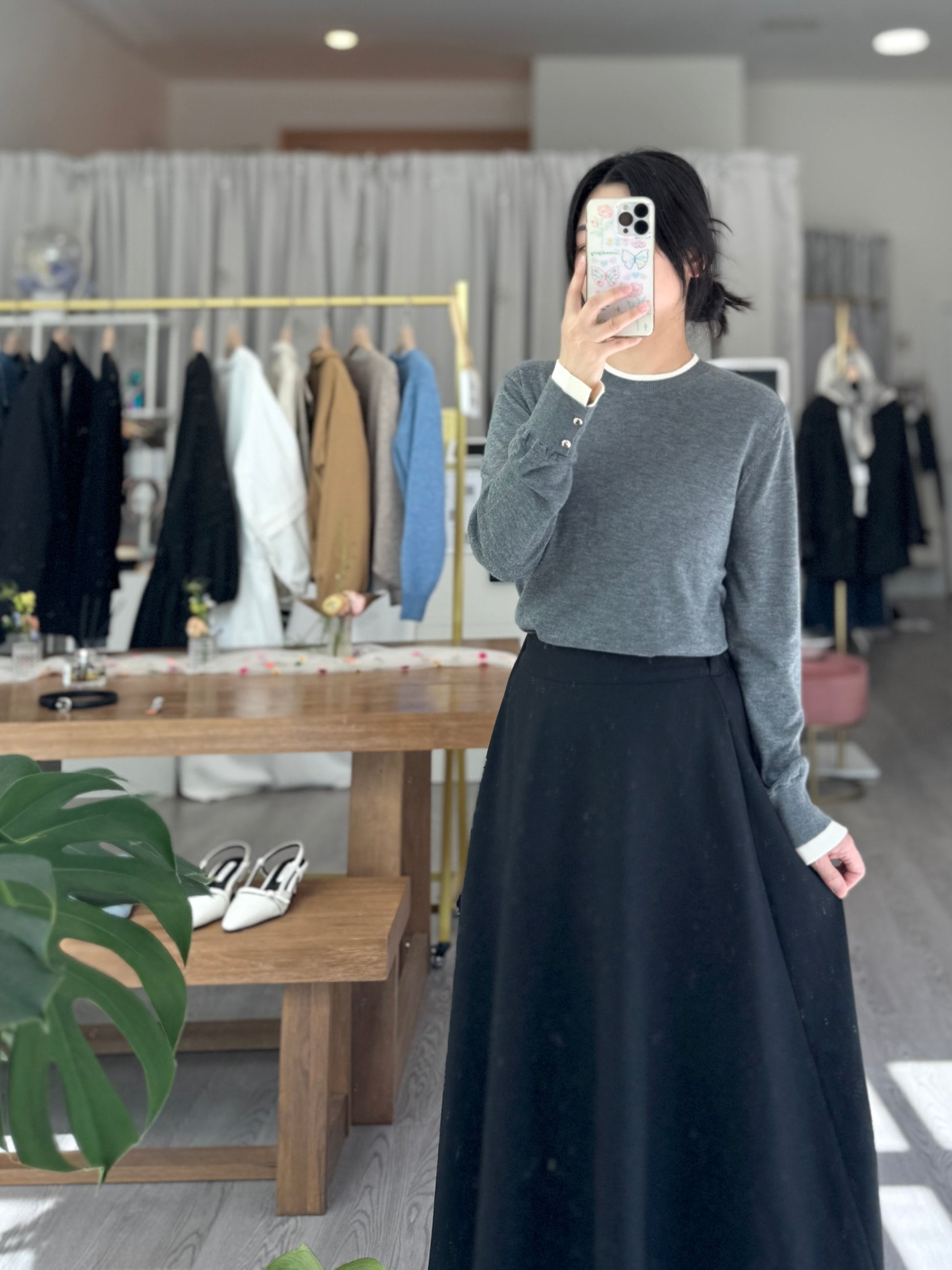 Sleeve Button Knit Top - AdoreMeU