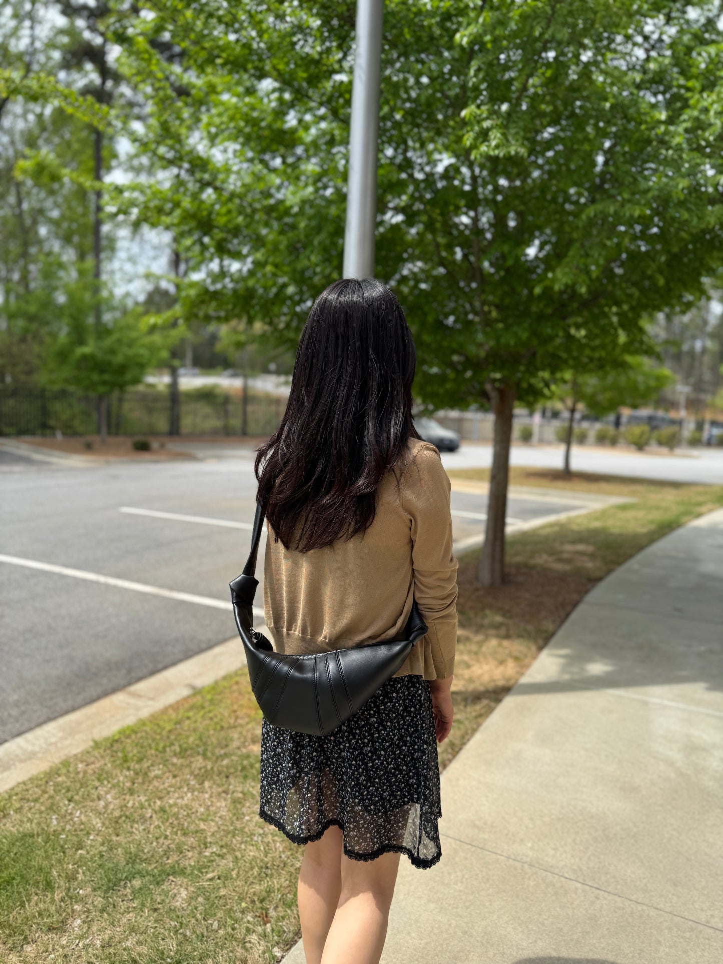 Cowhide Croissant Bag (Preorder)