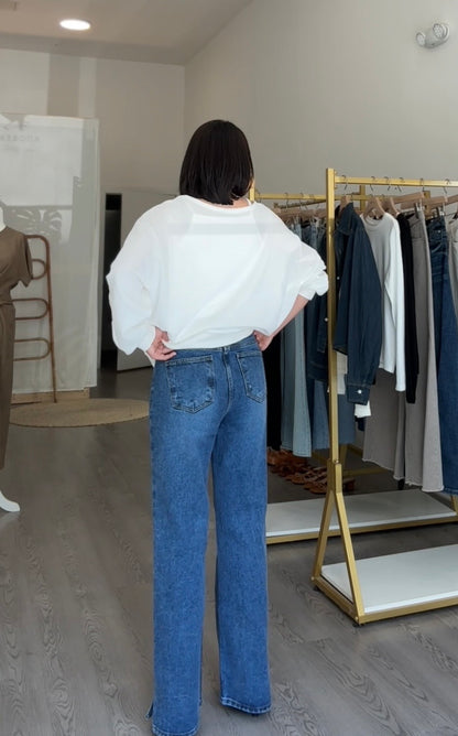 Raude Brush-Wash Straight Jeans (~9/5)