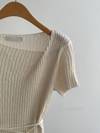 Boucle Short Sleeve Knit(~6/6)