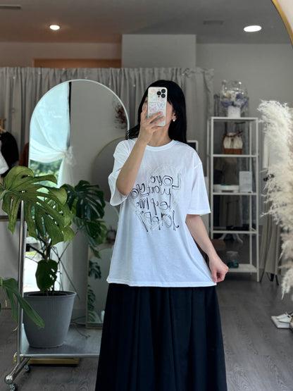 Lace Heart T-shirt - AdoreMeU