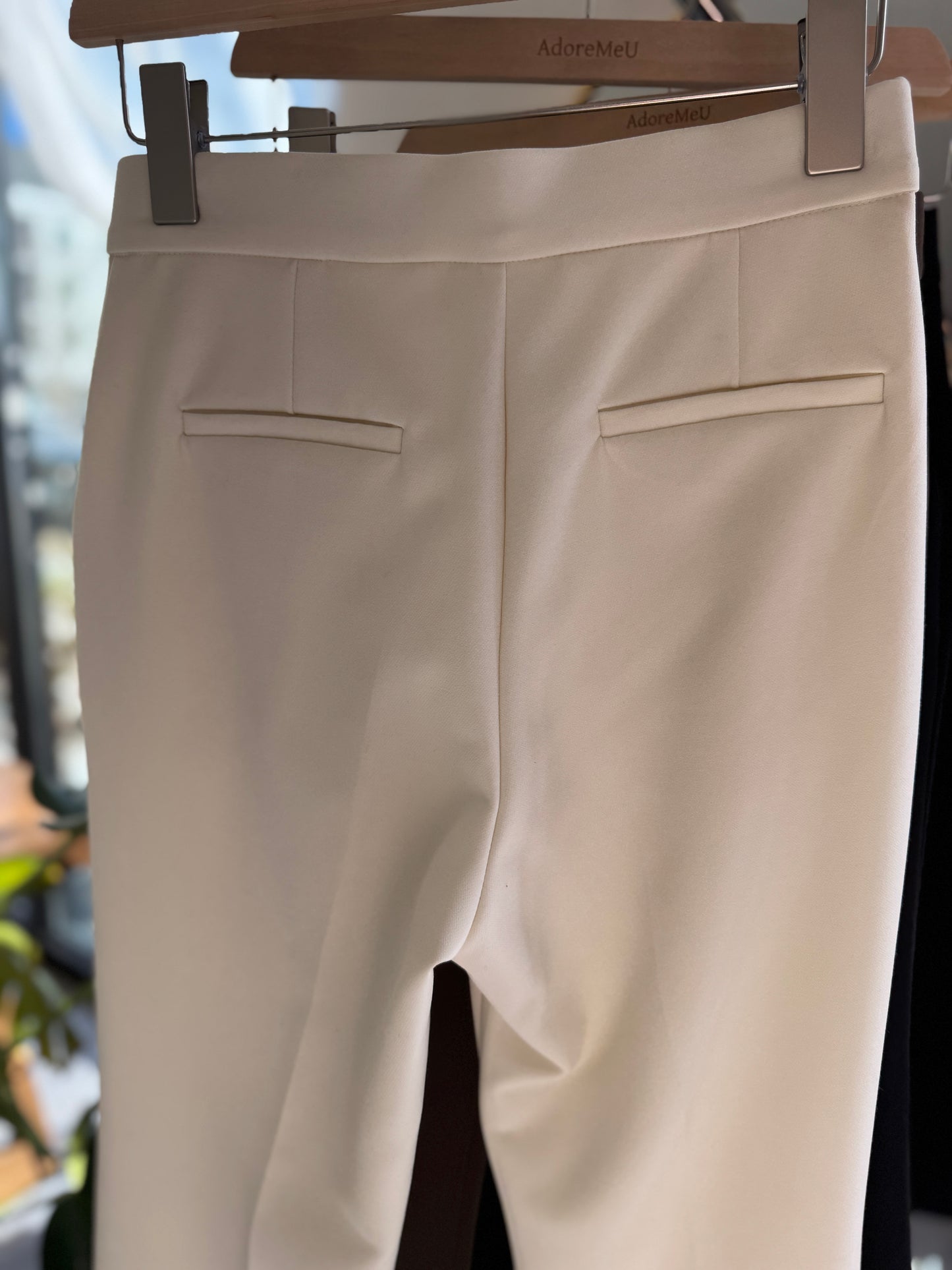 Capri Boots Cut Banding Slacks