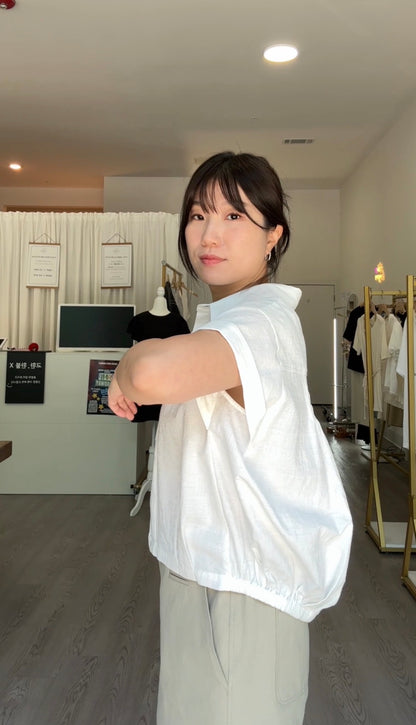Mini Pintuck Blouse (~6/16)