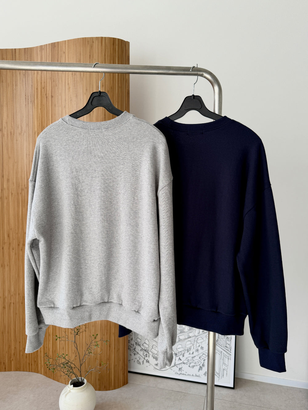 *Picnic Print Sweatshirt