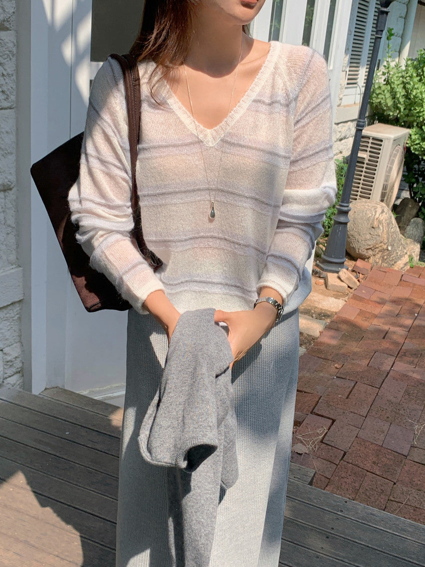 Pastel Stripe Knit