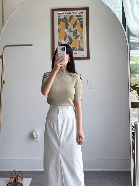 Airy Mock Knit(~5/19)