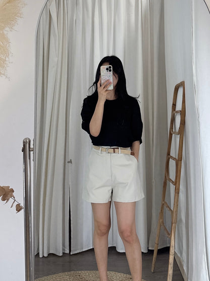 Soft Sleeve Knit Blouse