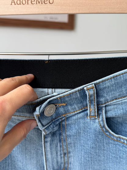 Unbalance Bootscut Denim - AdoreMeU