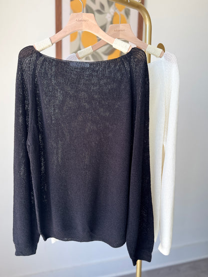 Natural Linen Knit - AdoreMeU