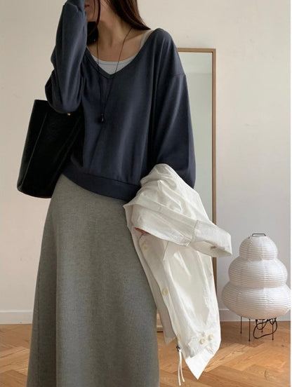 Preto Sweatshirt &Tank Top Set (~9/5)
