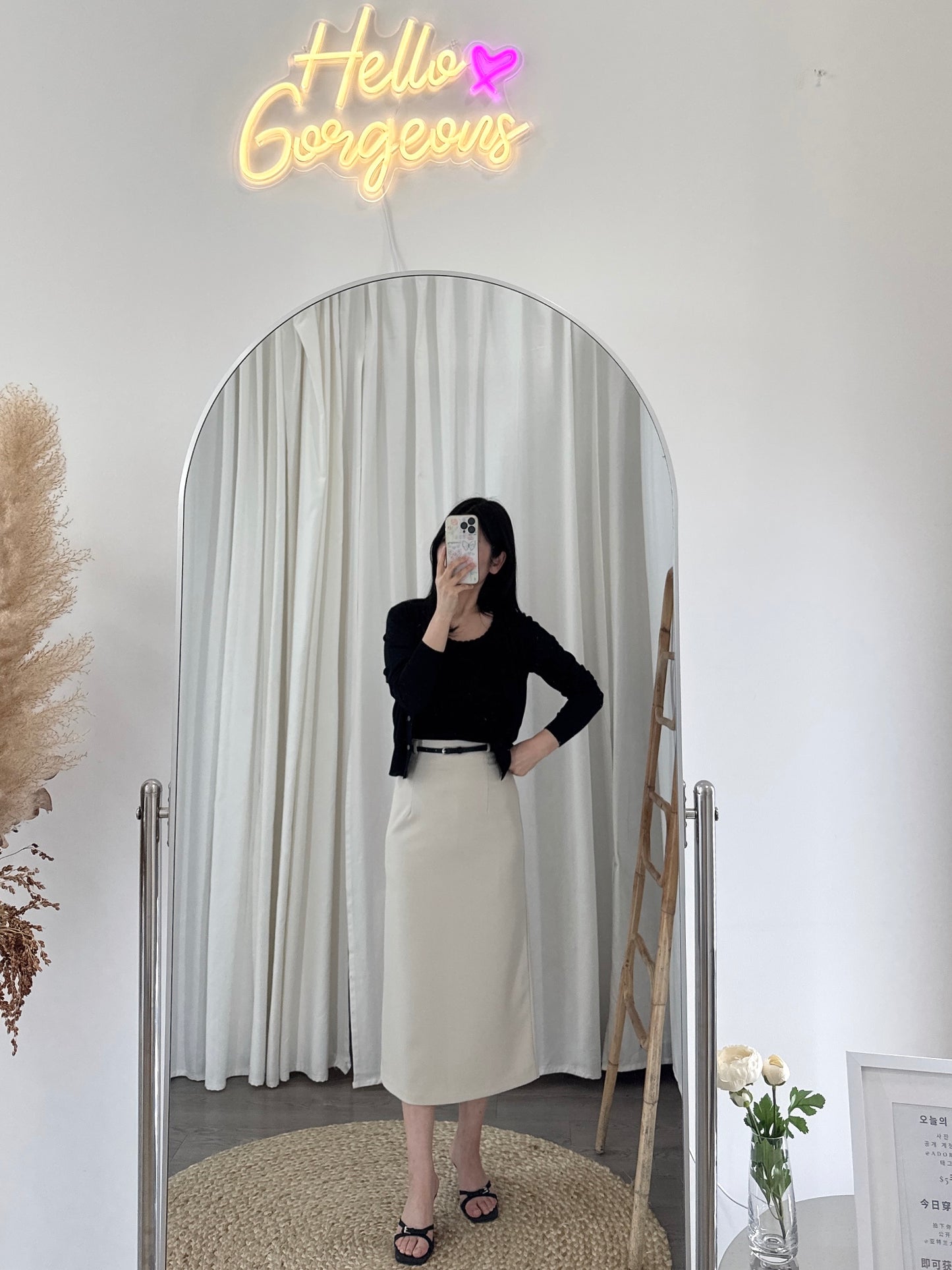 Norden Belt Detail Skirt(~3/30)