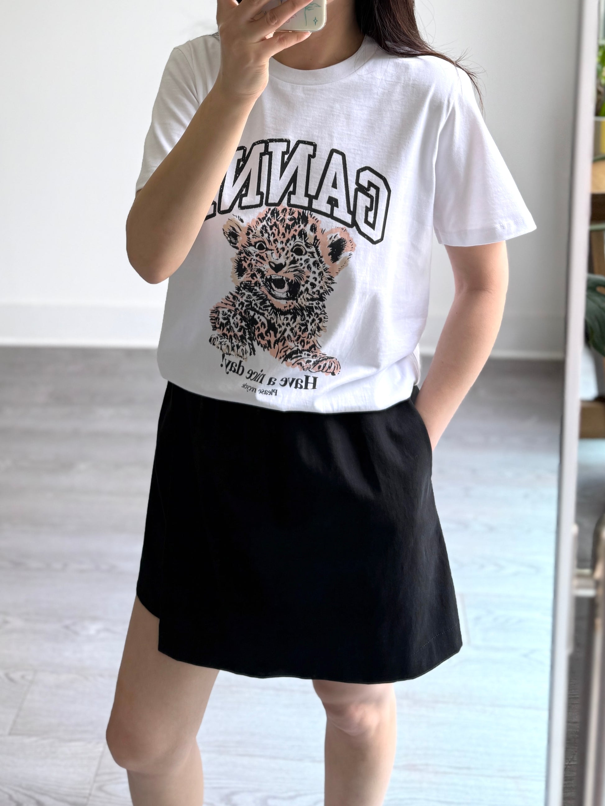 Silket Leopard Print T-shirt - AdoreMeU